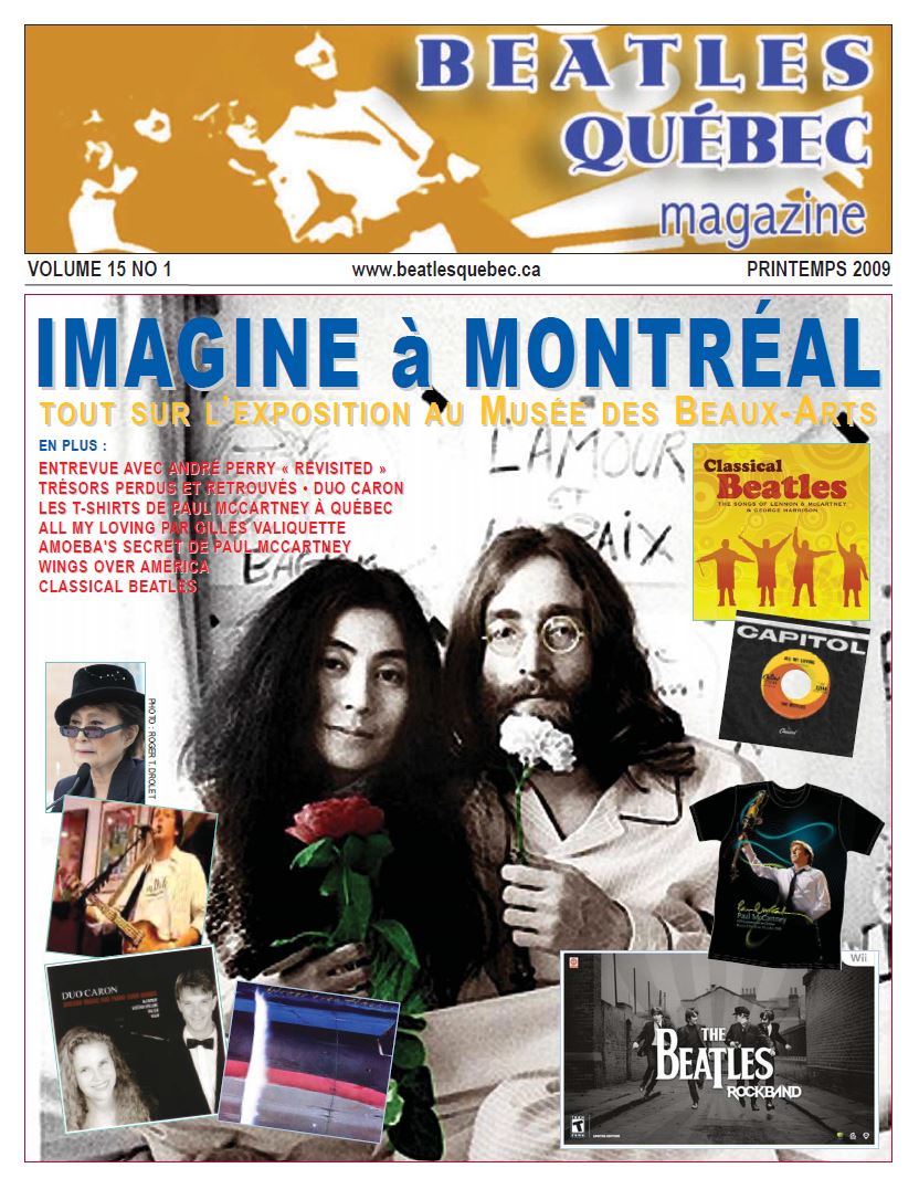 Quebec Beatles Magazine vol.15 no 1