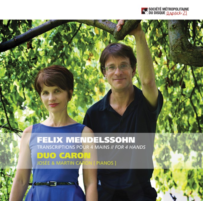 Discographie - Mendelssohn Duo Caron SMD 225-1
